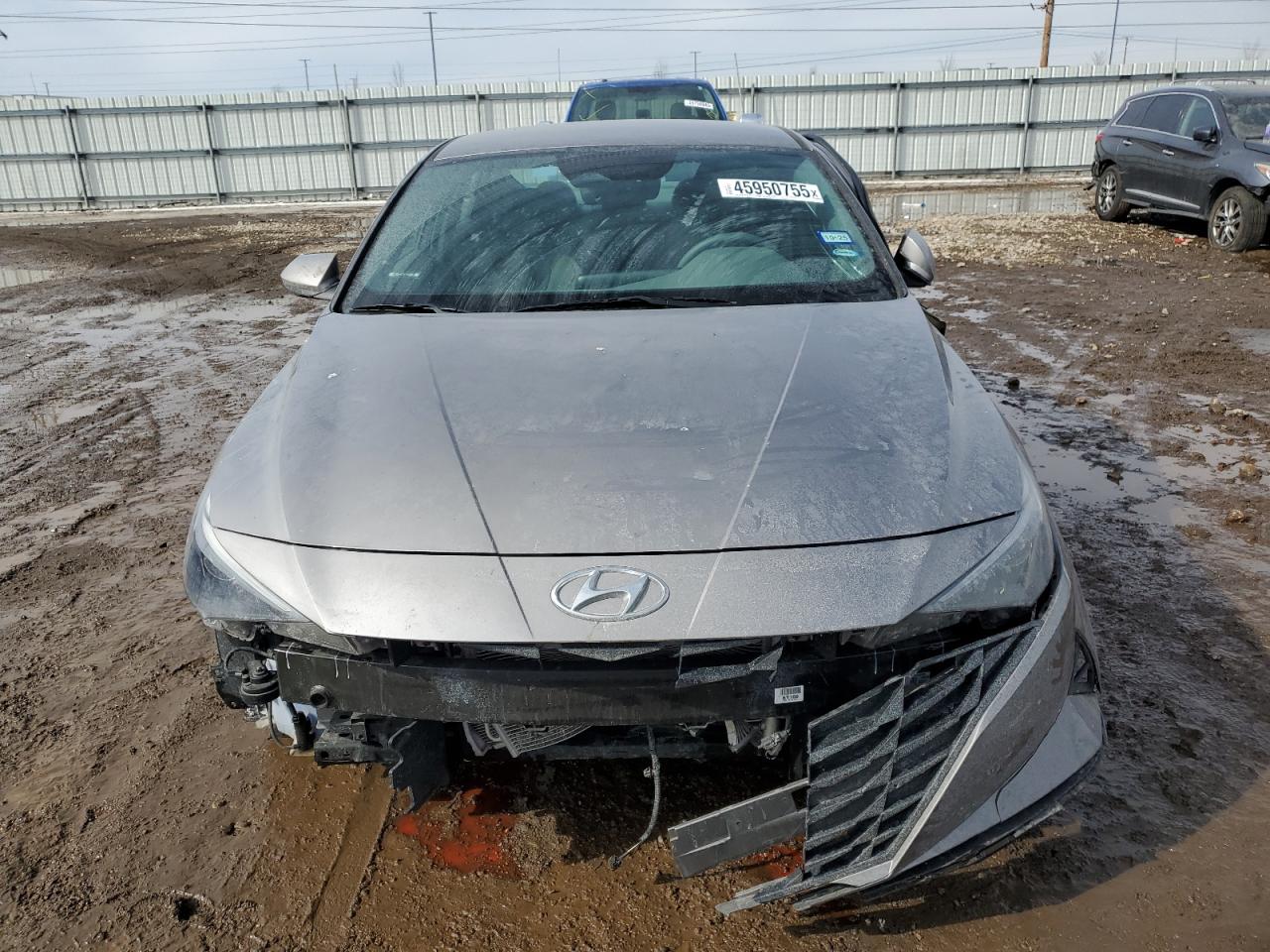 2023 HYUNDAI ELANTRA BLUE VIN:KMHLM4AJ7PU041417