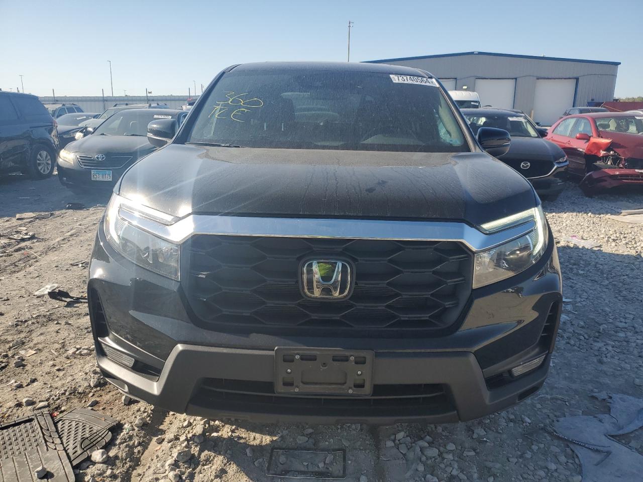 2022 HONDA PASSPORT EXL VIN:5FNYF8H53NB002771