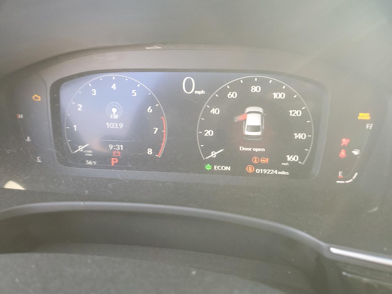 2024 HONDA CIVIC TOURING VIN:2HGFE1F91RH328027