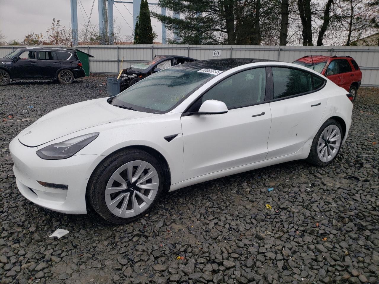 2022 TESLA MODEL 3  VIN:5YJ3E1EB9NF209339