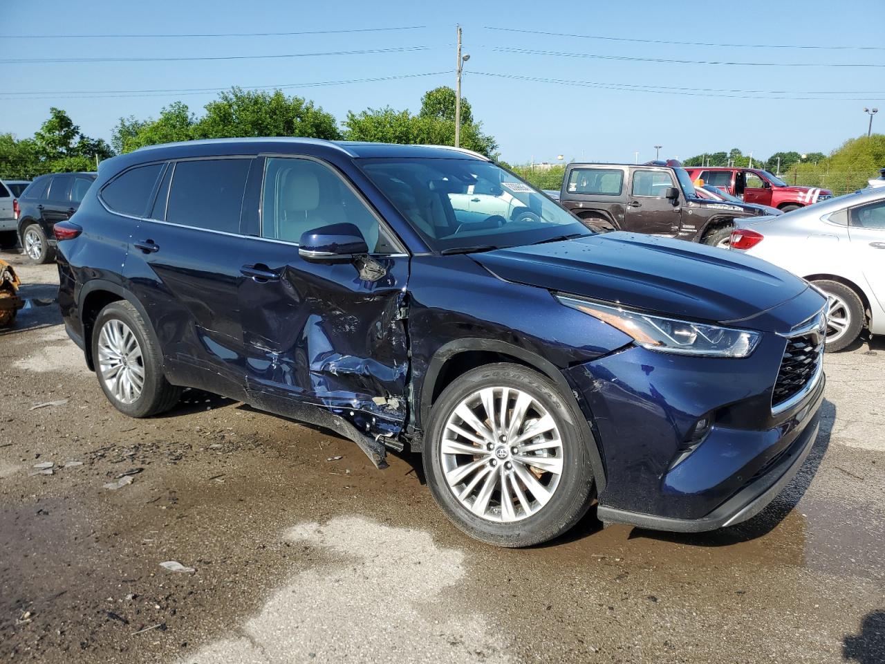 2023 TOYOTA HIGHLANDER HYBRID LIMITED VIN:5TDEBRCH5PS124648