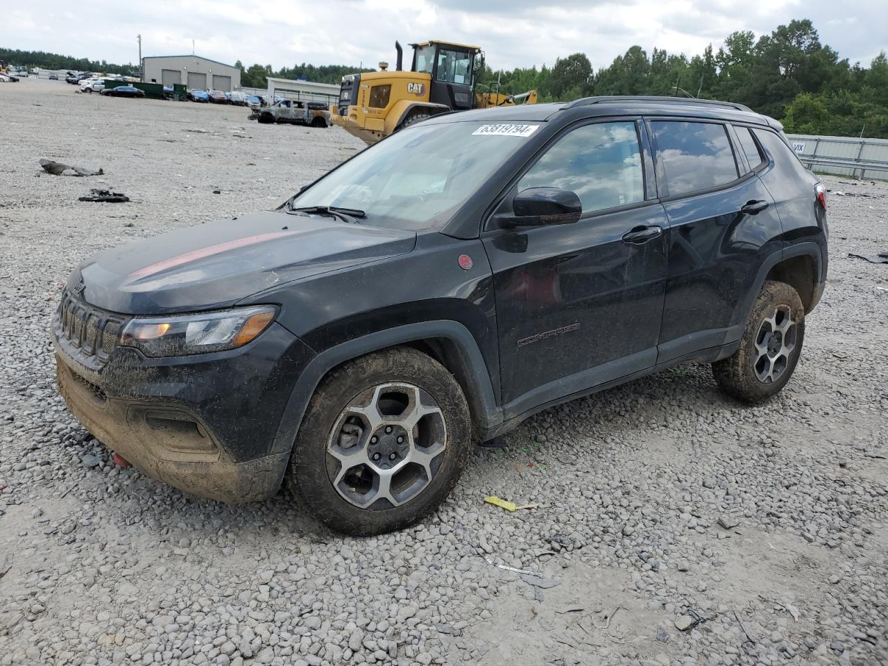 2022 JEEP COMPASS TRAILHAWK VIN:3C4NJDDB9NT227588