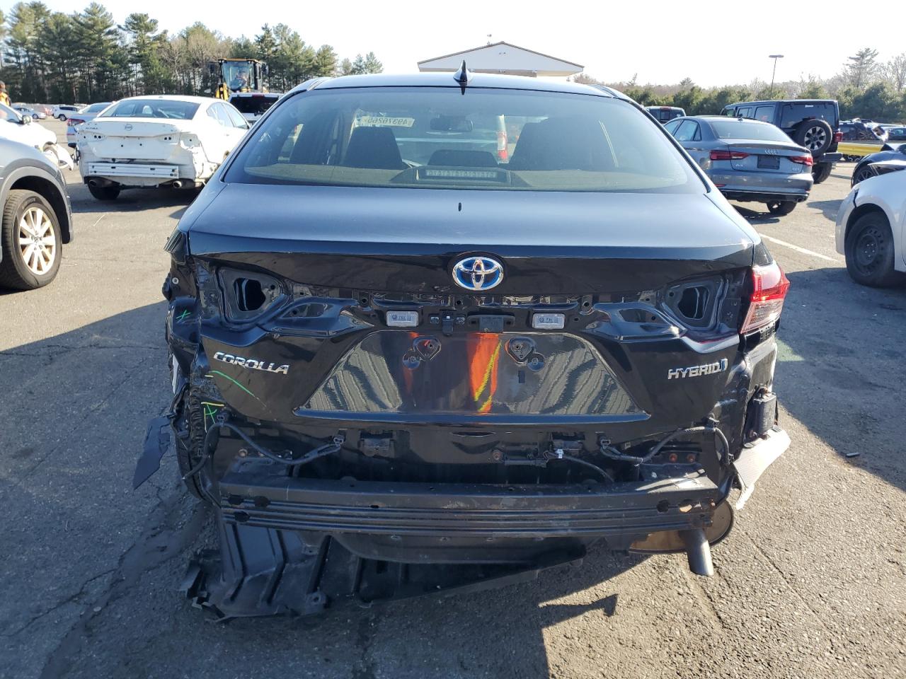 2022 TOYOTA COROLLA LE VIN:JTDEAMDE5NJ042603