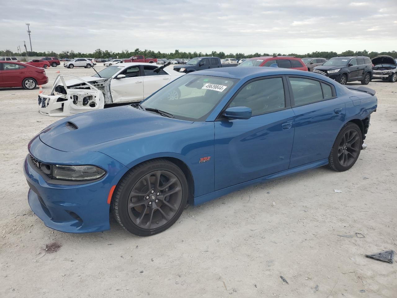 2022 DODGE CHARGER SCAT PACK VIN:2C3CDXGJ8NH225072