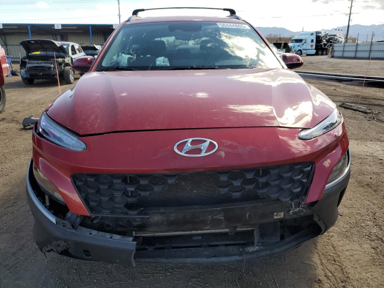2022 HYUNDAI KONA SEL VIN:KM8K3CAB2NU757141