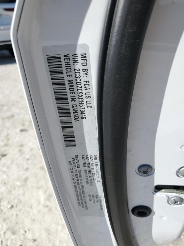 2023 DODGE CHALLENGER SRT HELLCAT VIN:2C3CDZC9XPH679446