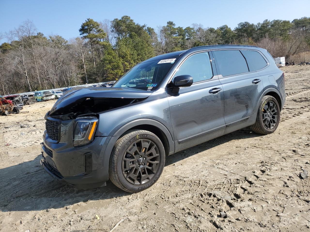 2022 KIA TELLURIDE EX VIN:5XYP3DHCXNG307026