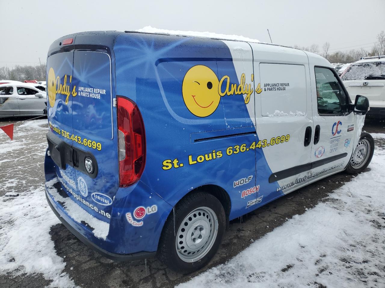 2022 RAM PROMASTER CITY TRADESMAN VIN:ZFBHRFAB1N6Y40033