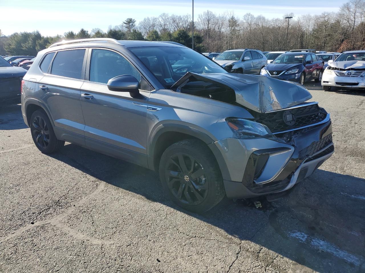 2022 VOLKSWAGEN TAOS SE VIN:3VVTX7B27NM008456