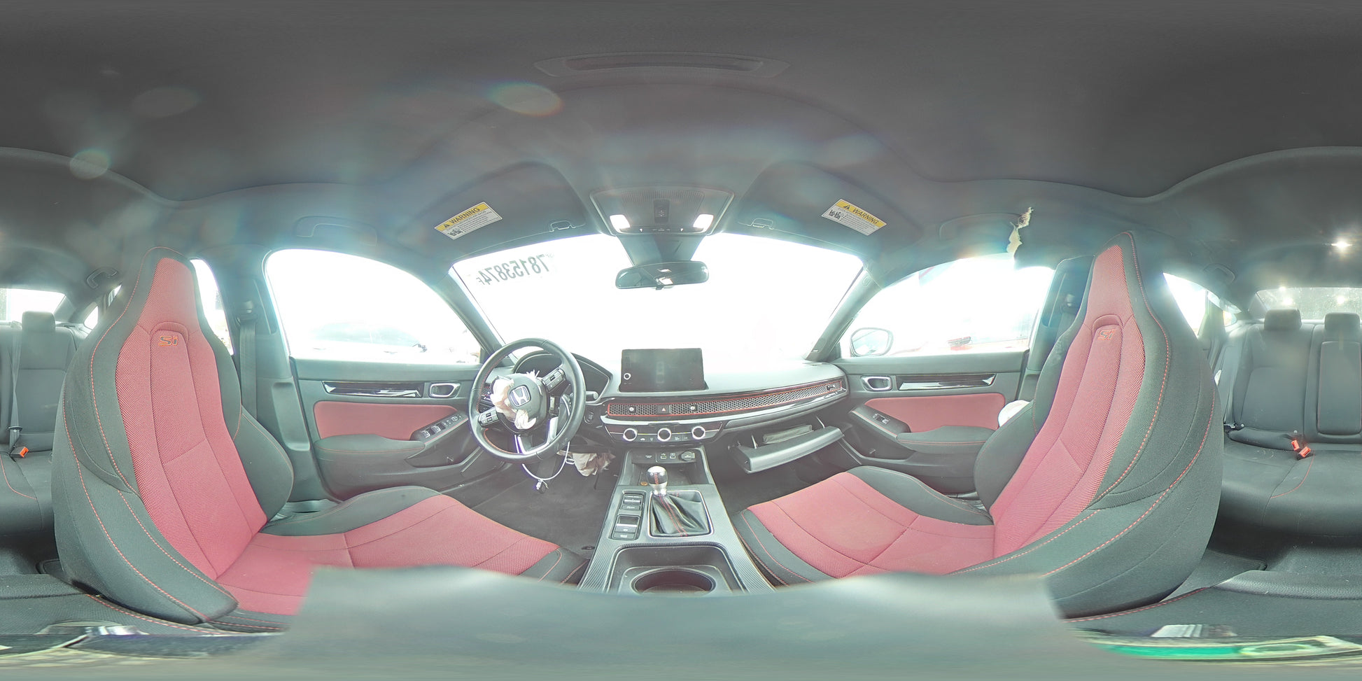 2022 HONDA CIVIC SI VIN:2HGFE1E58NH473557