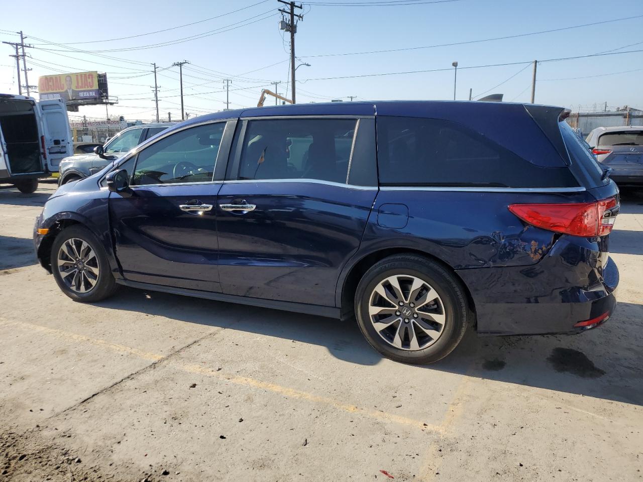 2022 HONDA ODYSSEY EXL VIN:5FNRL6H75NB009661