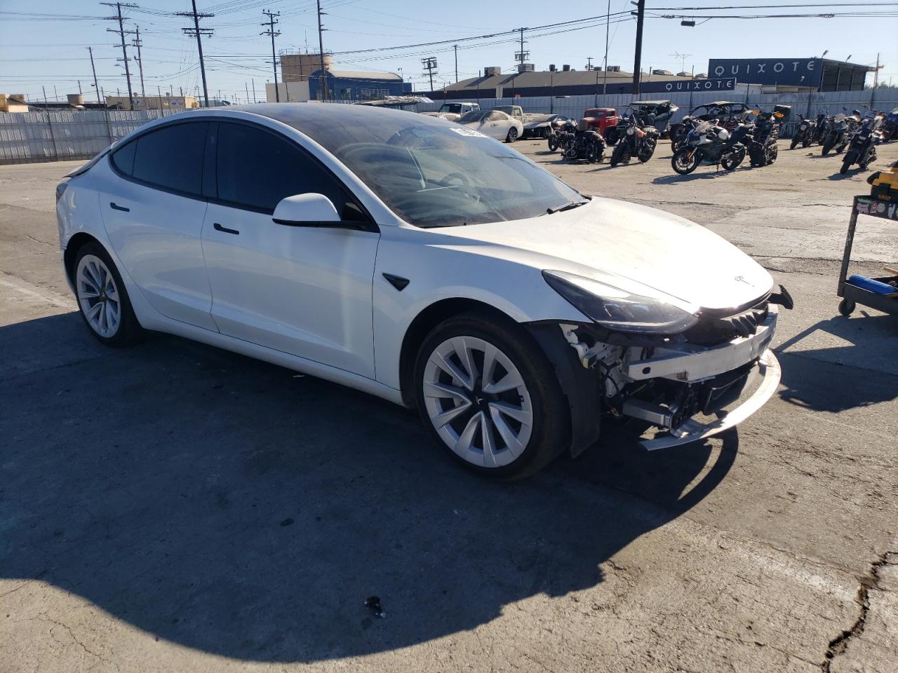2022 TESLA MODEL 3  VIN:5YJ3E1EAXNF358687