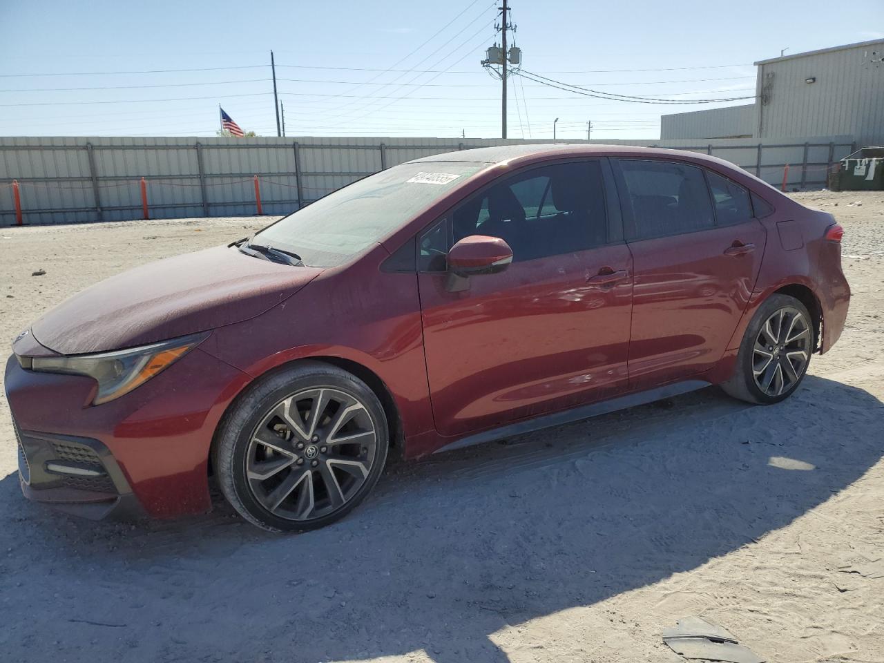 2022 TOYOTA COROLLA SE VIN:5YFS4MCE7NP114716