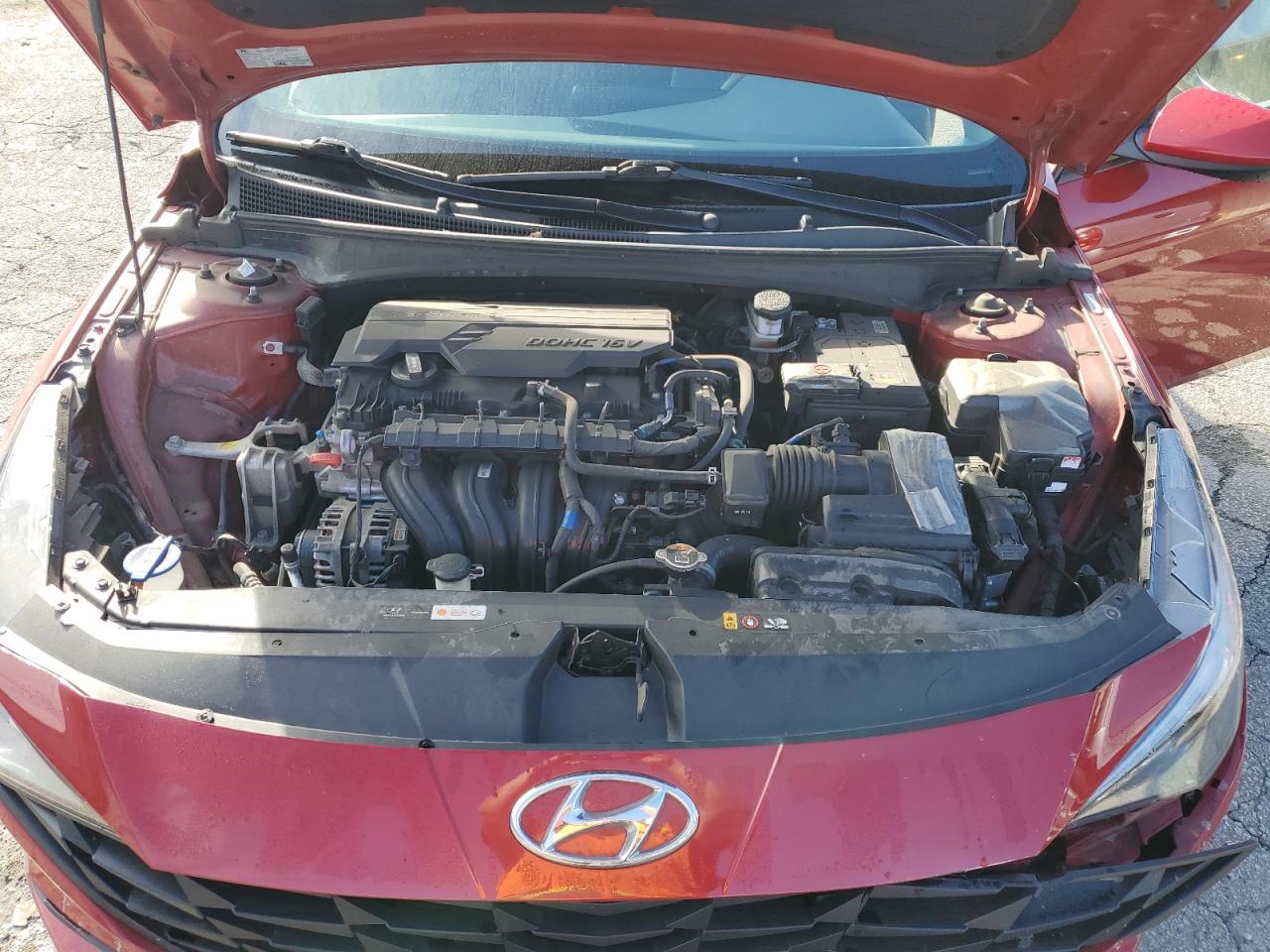 2023 HYUNDAI ELANTRA SEL VIN:KMHLS4AG3PU449987