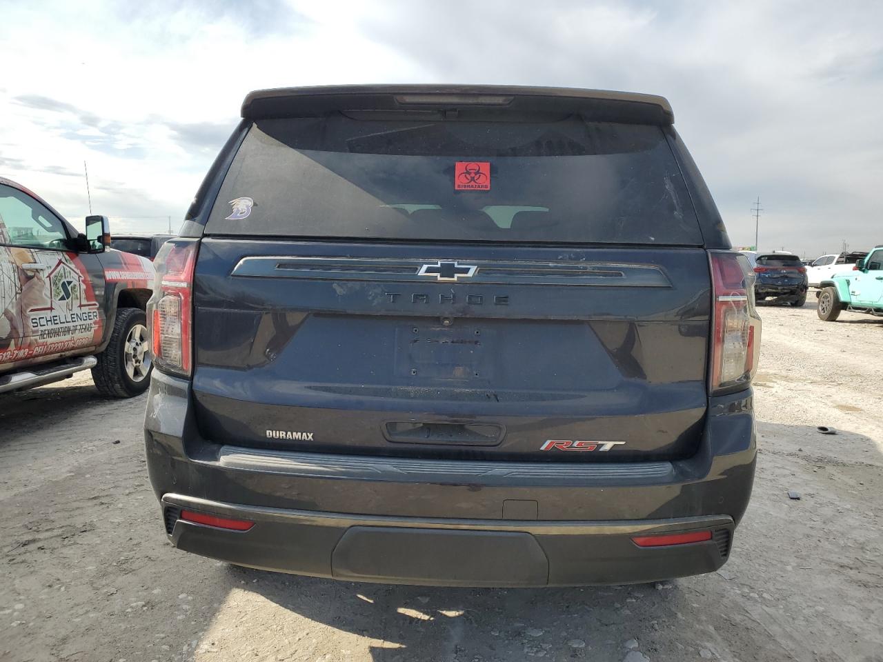 2022 CHEVROLET TAHOE K1500 RST VIN:1GNSKRKT4NR331706