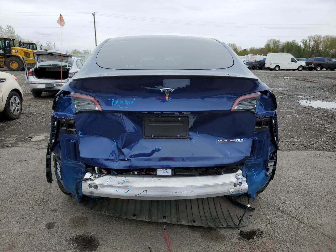 2022 TESLA MODEL Y  VIN:7SAYGDEFXNF460331