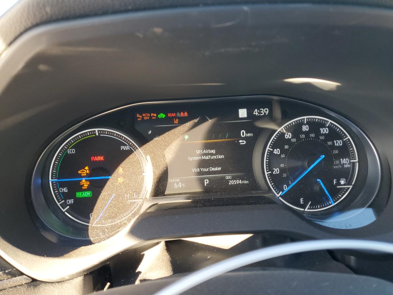 2022 TOYOTA VENZA LE VIN:JTEAAAAH8NJ096257