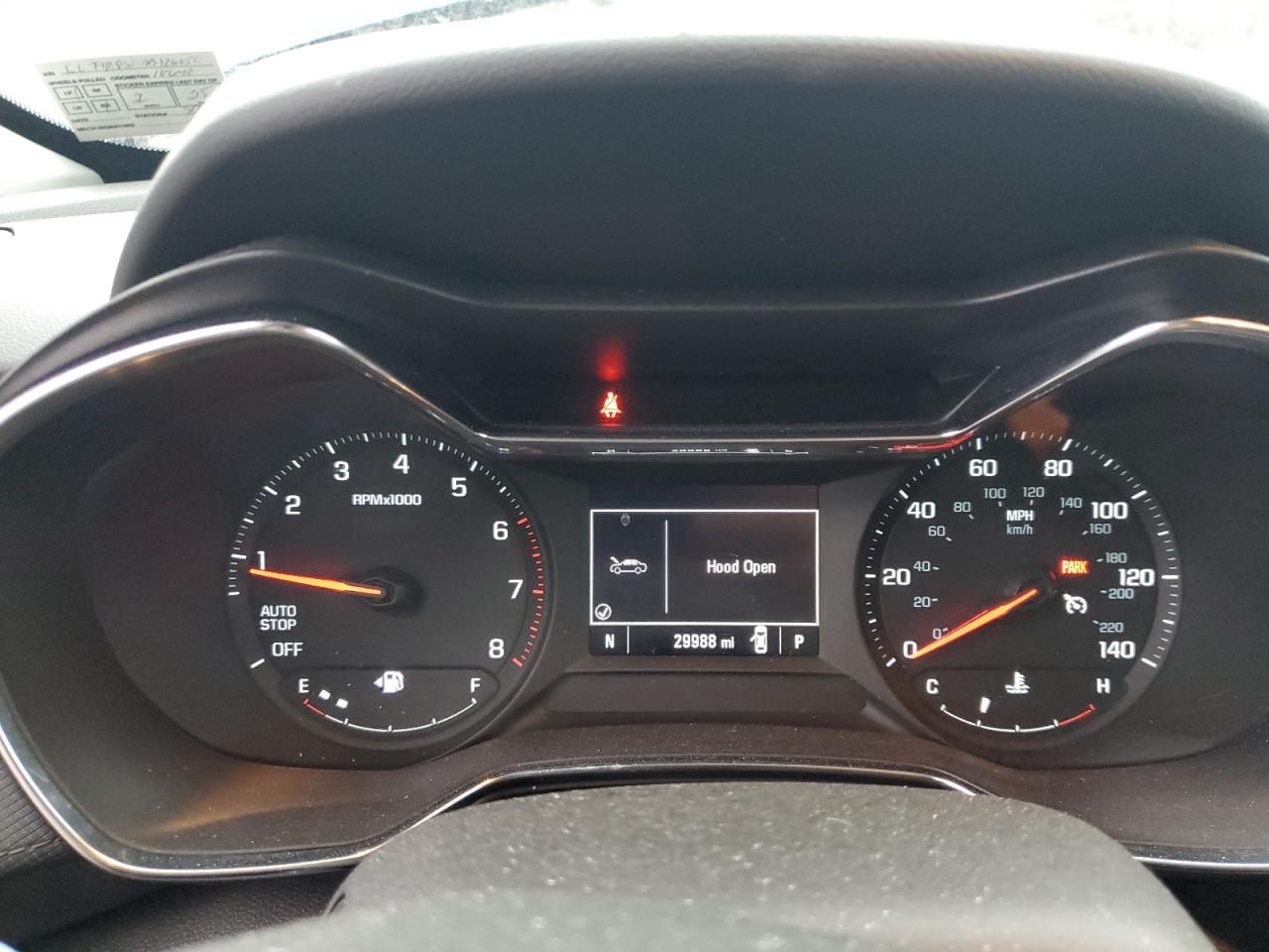 2022 CHEVROLET TRAILBLAZER LT VIN:KL79MPS22NB126050