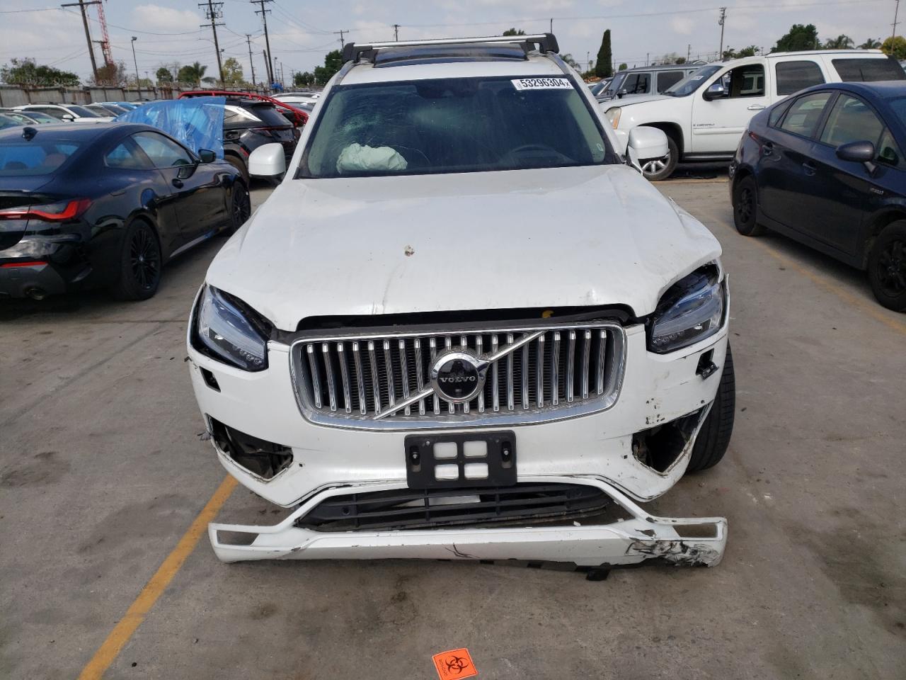 2022 VOLVO XC90 T8 RECHARGE MOMENTUM VIN:YV4BR00K2N1783143