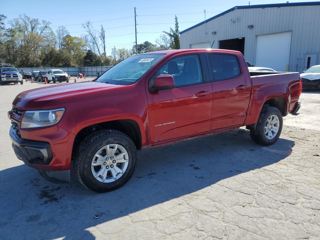2022 CHEVROLET COLORADO LT VIN:1GCGSCEN0N1113172