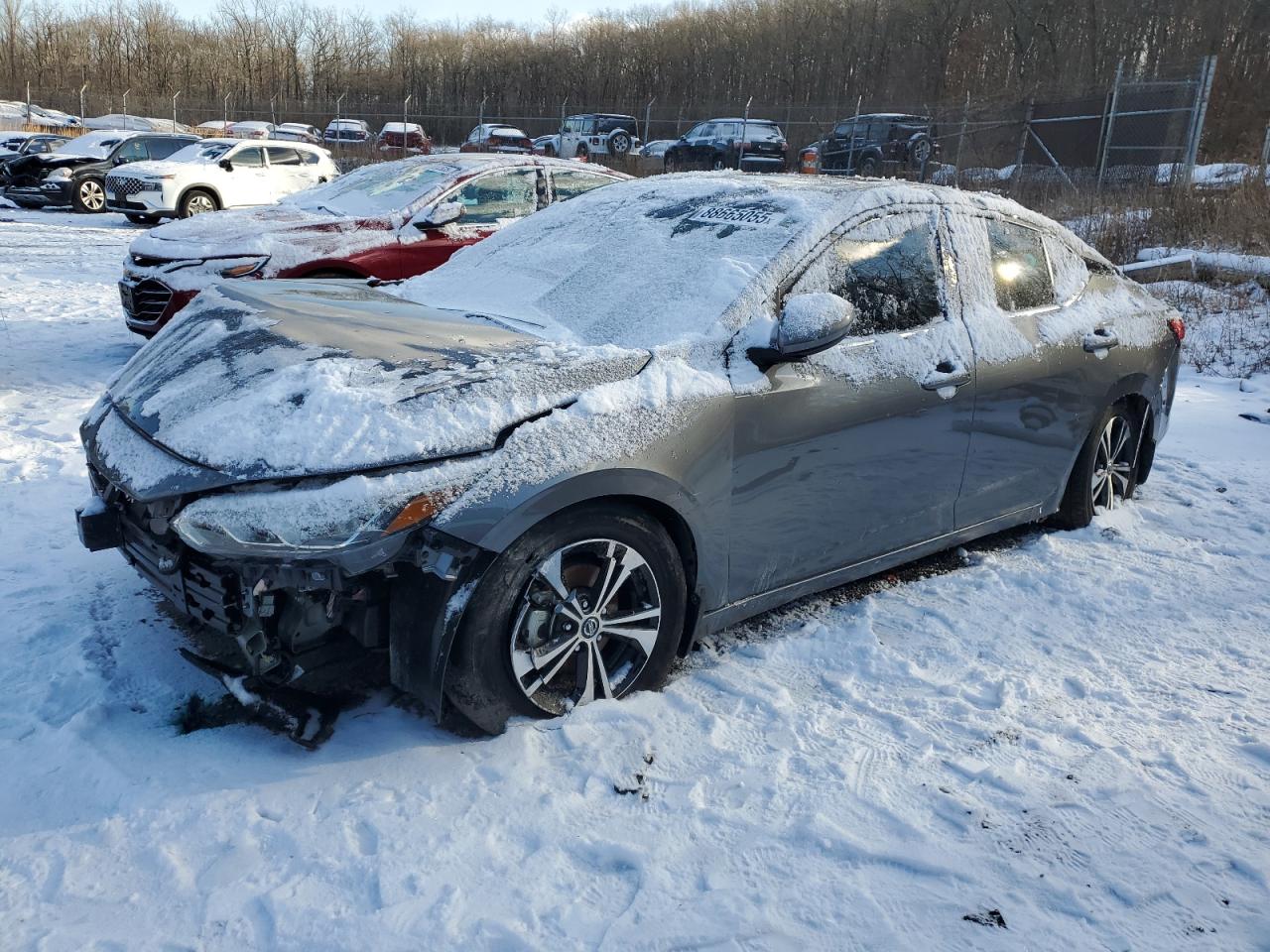 2022 NISSAN SENTRA SV VIN:3N1AB8CV6NY229514