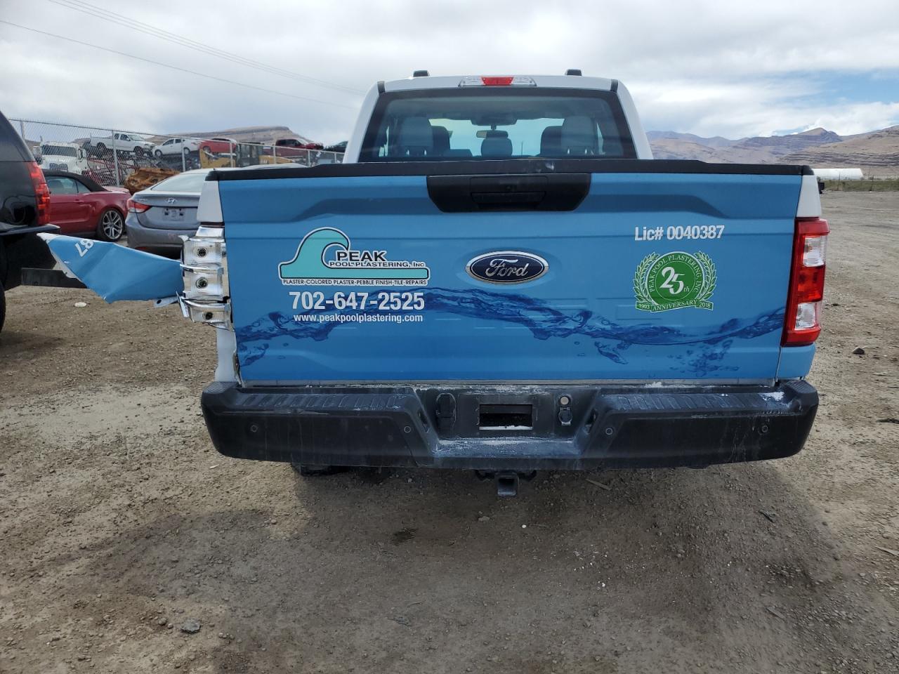 2022 FORD F150 SUPER CAB VIN:1FTEX1CP4NKE21974