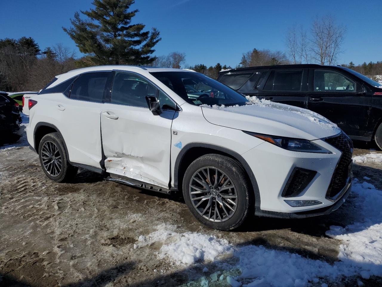 2022 LEXUS RX 350 F SPORT VIN:2T2SZMDA2NC363014