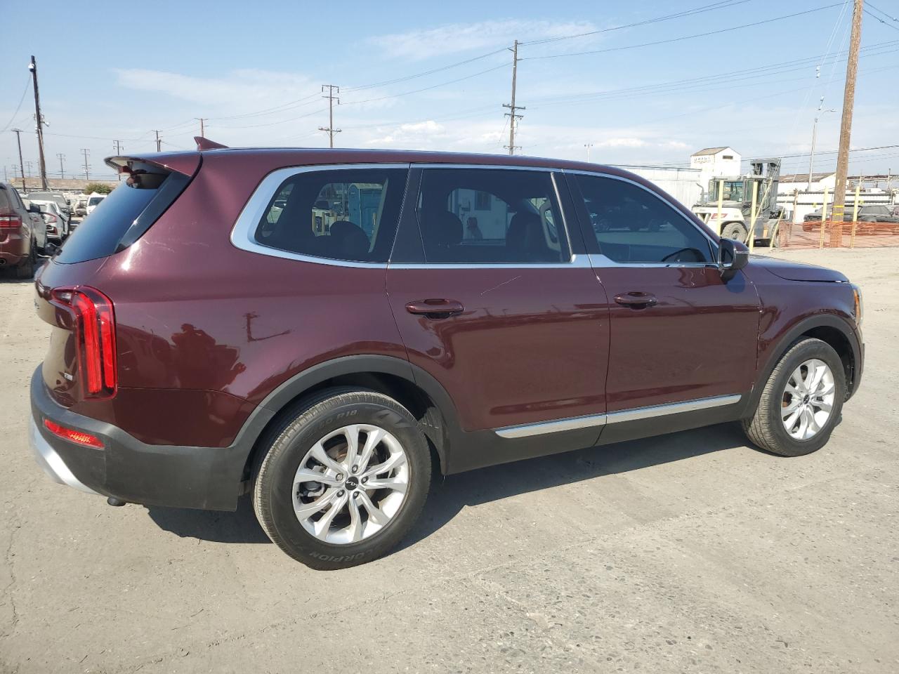 2022 KIA TELLURIDE LX VIN:5XYP24HC3NG205490