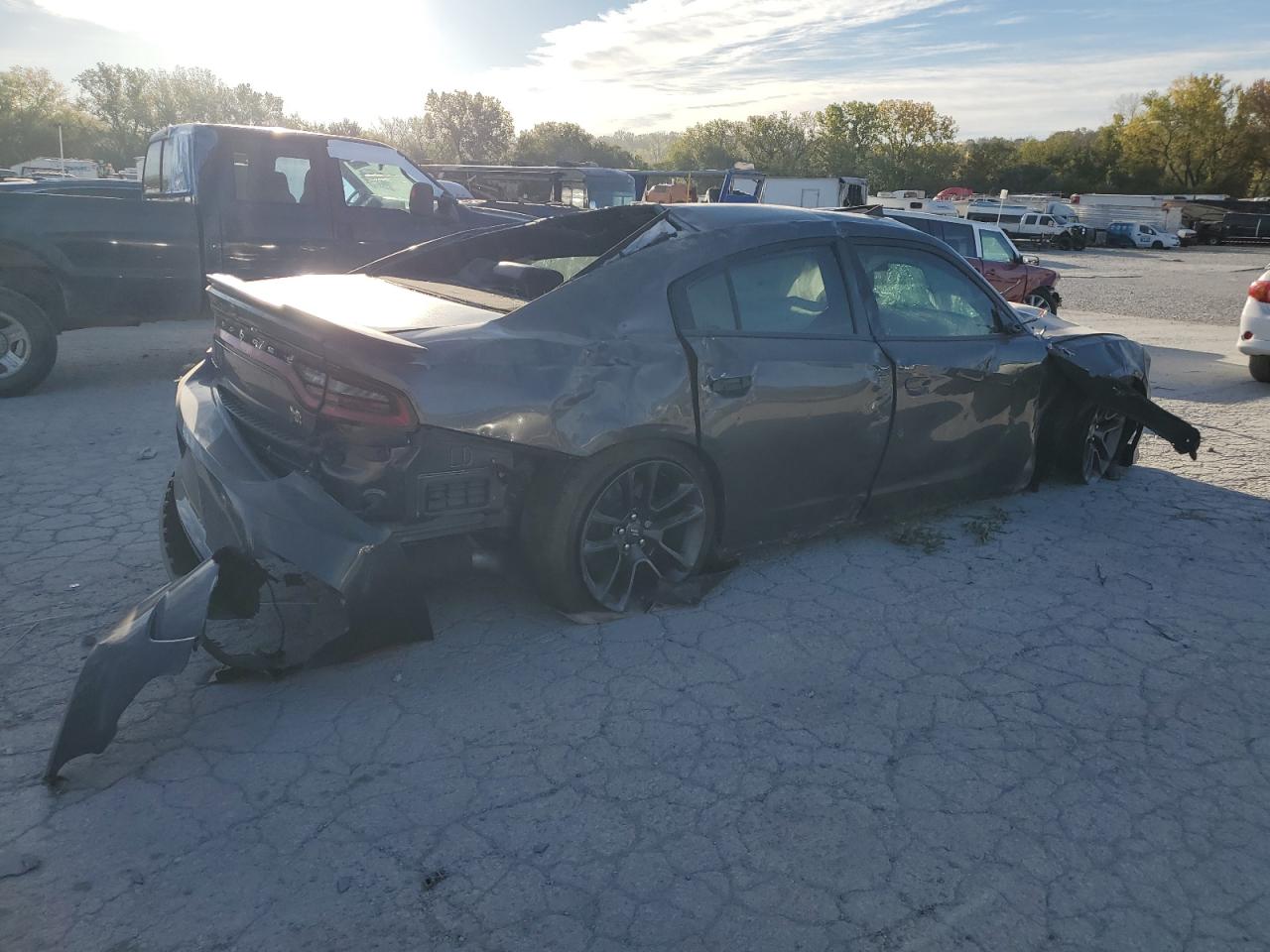 2023 DODGE CHARGER SCAT PACK VIN:2C3CDXGJ1PH702072