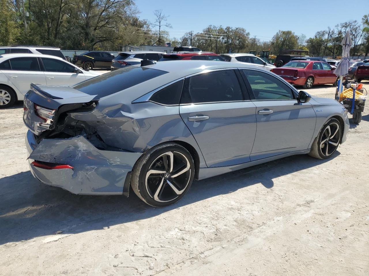 2022 HONDA ACCORD HYBRID SPORT VIN:1HGCV3F21NA029115