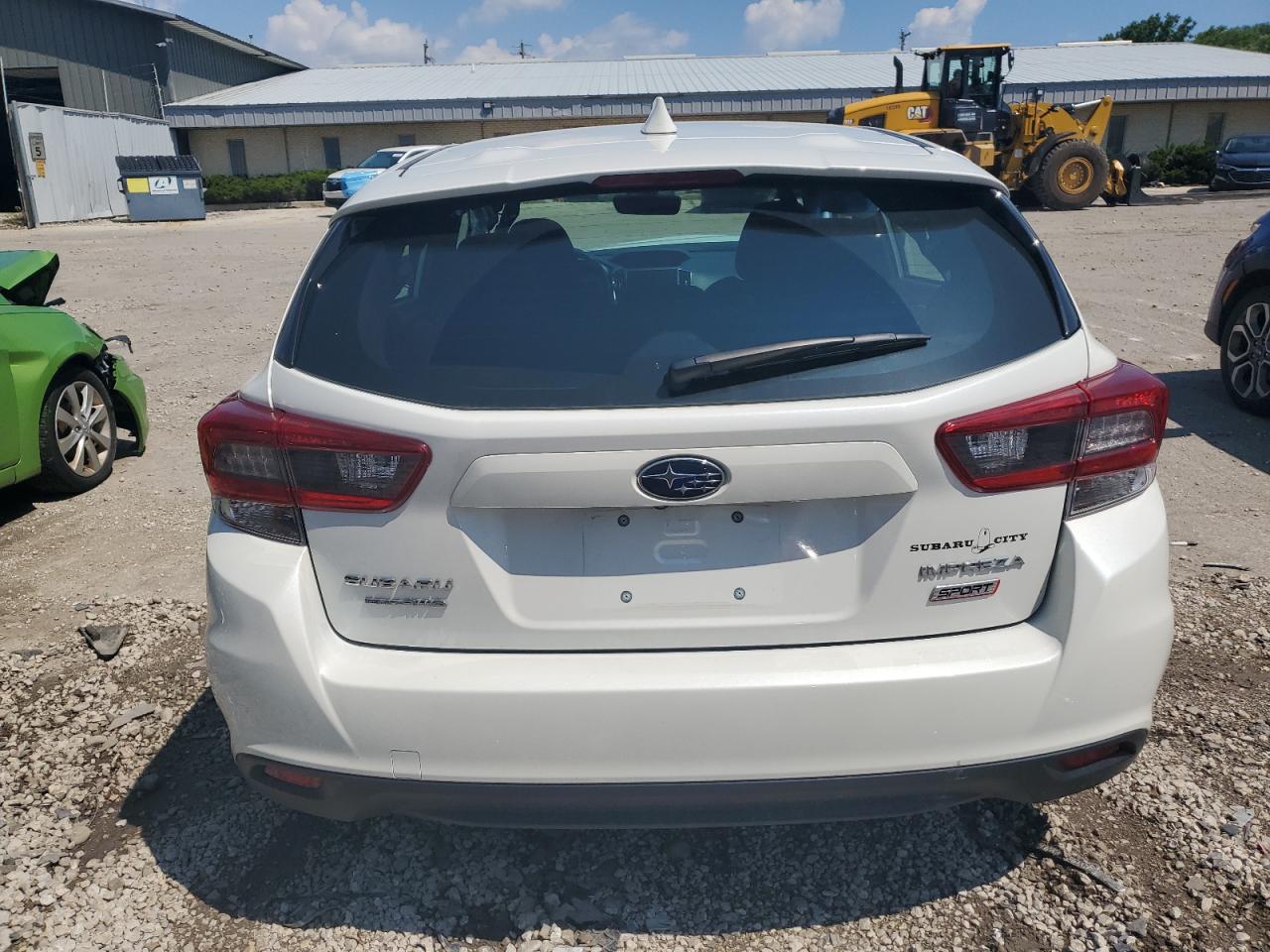 2022 SUBARU IMPREZA SPORT VIN:4S3GTAJ60N1714307