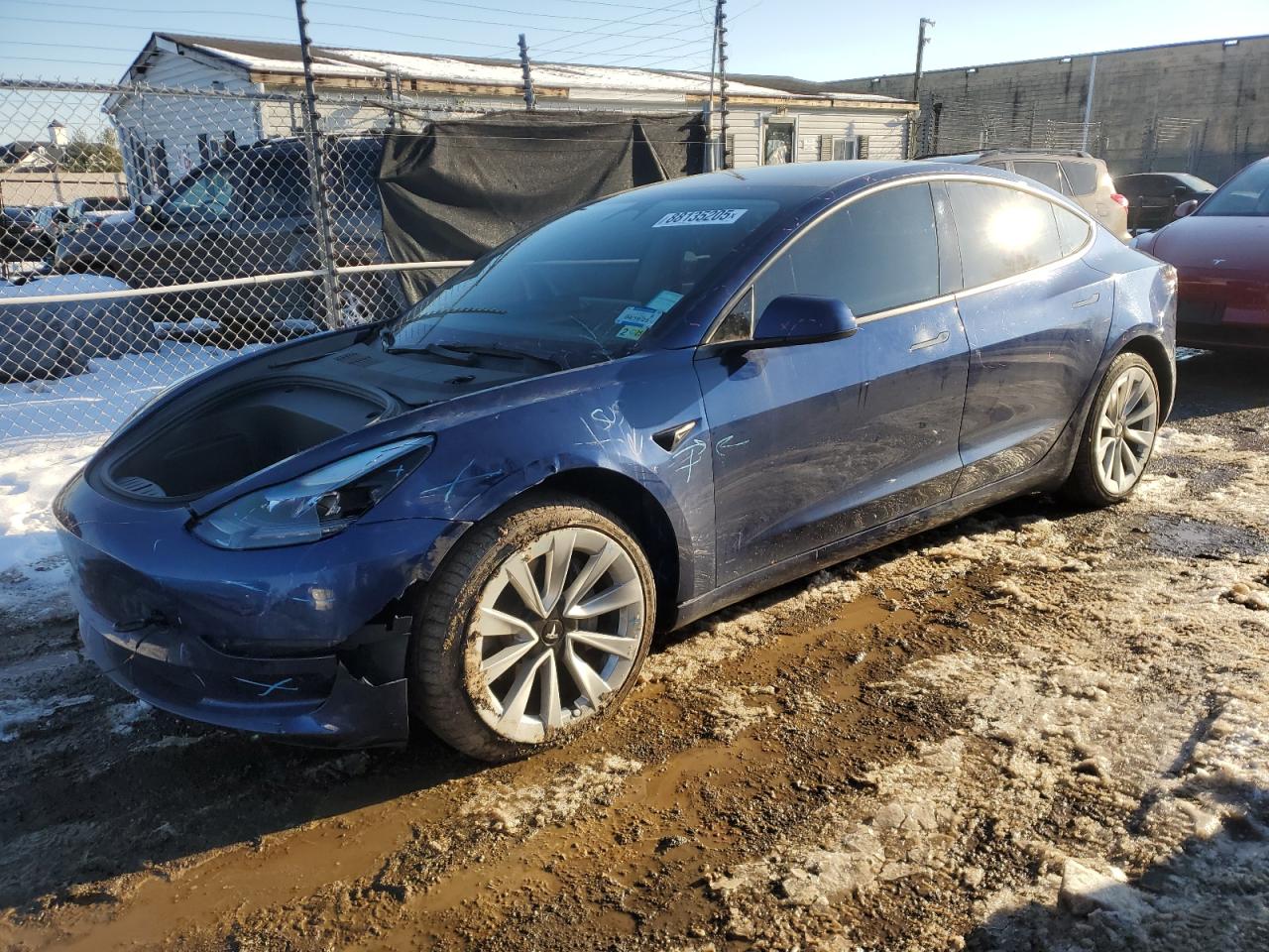 2022 TESLA MODEL 3  VIN:5YJ3E1EA8NF190239