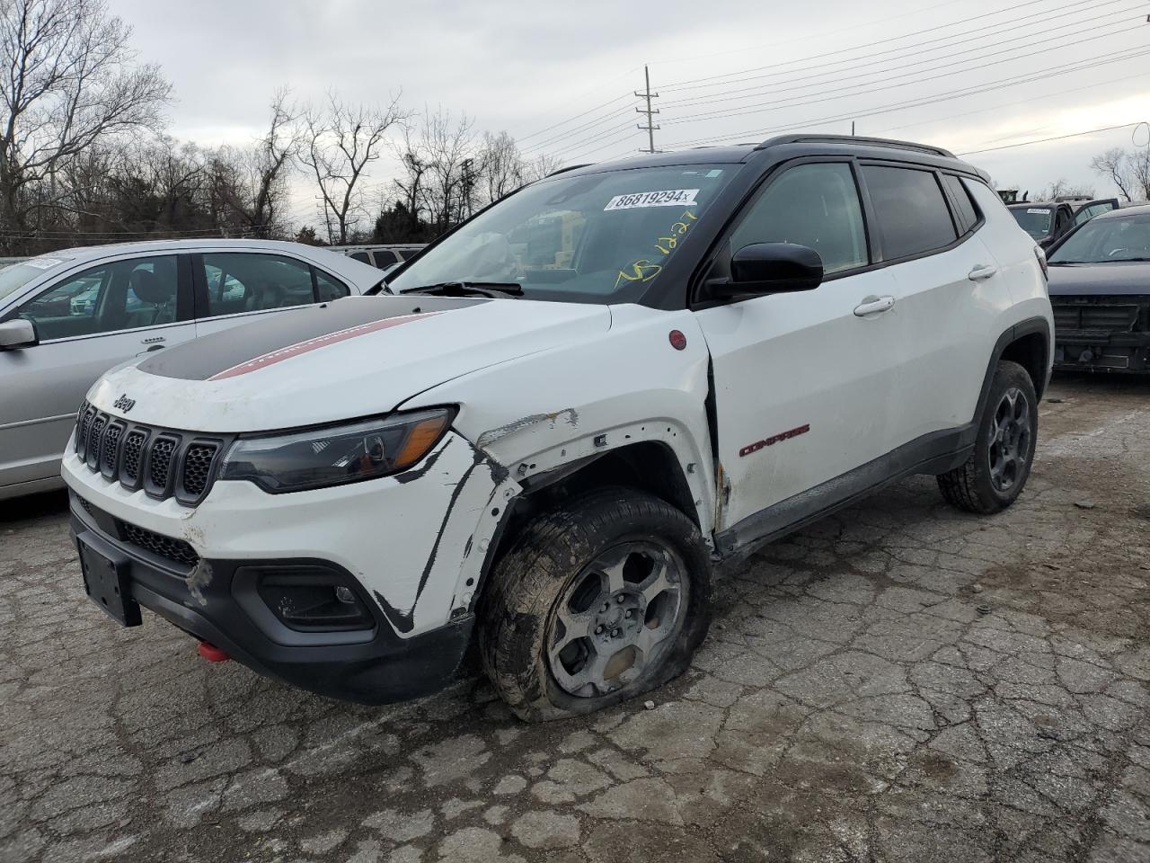 2023 JEEP COMPASS TRAILHAWK VIN:3C4NJDDN6PT525643