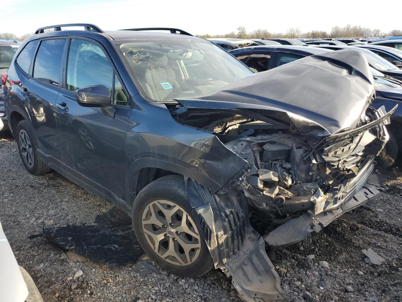 2022 SUBARU FORESTER PREMIUM VIN:JF2SKAEC7NH437645