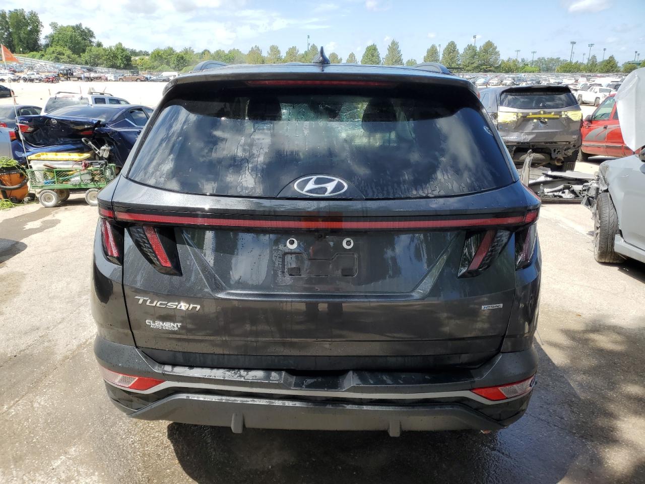 2023 HYUNDAI TUCSON SEL VIN:5NMJBCAE7PH172739