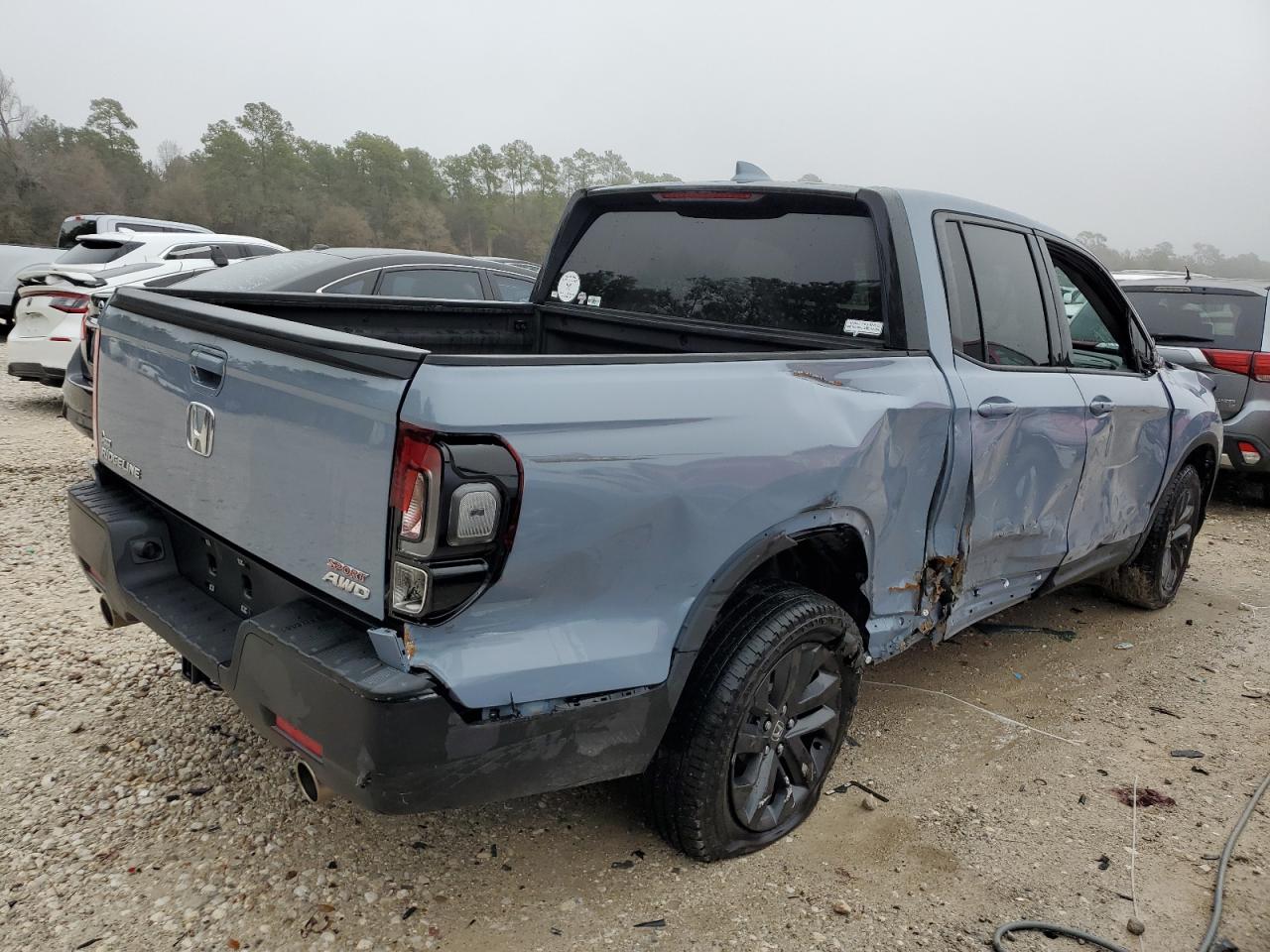 2023 HONDA RIDGELINE SPORT VIN:5FPYK3F13PB039974