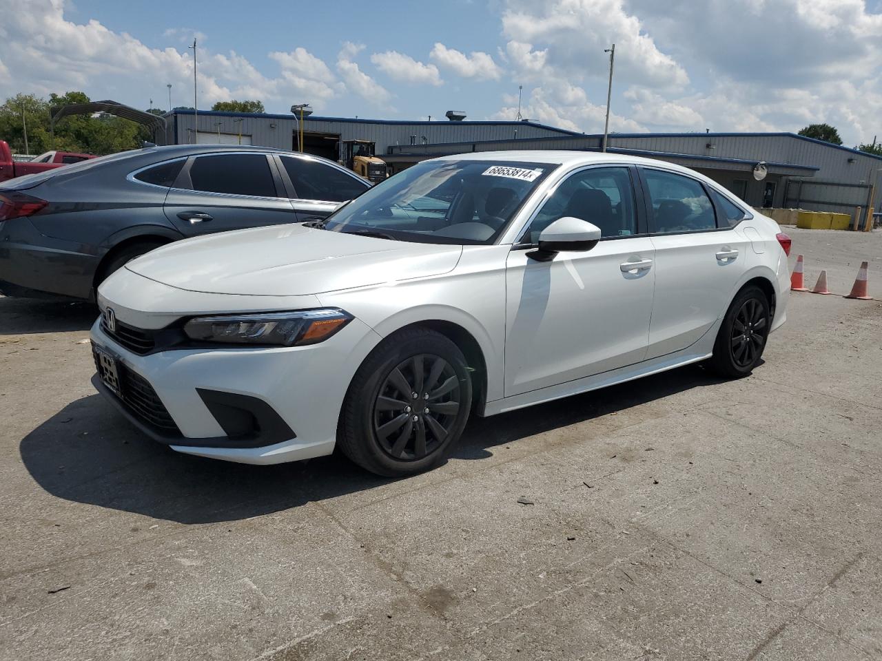 2022 HONDA CIVIC LX VIN:2HGFE2F20NH533387