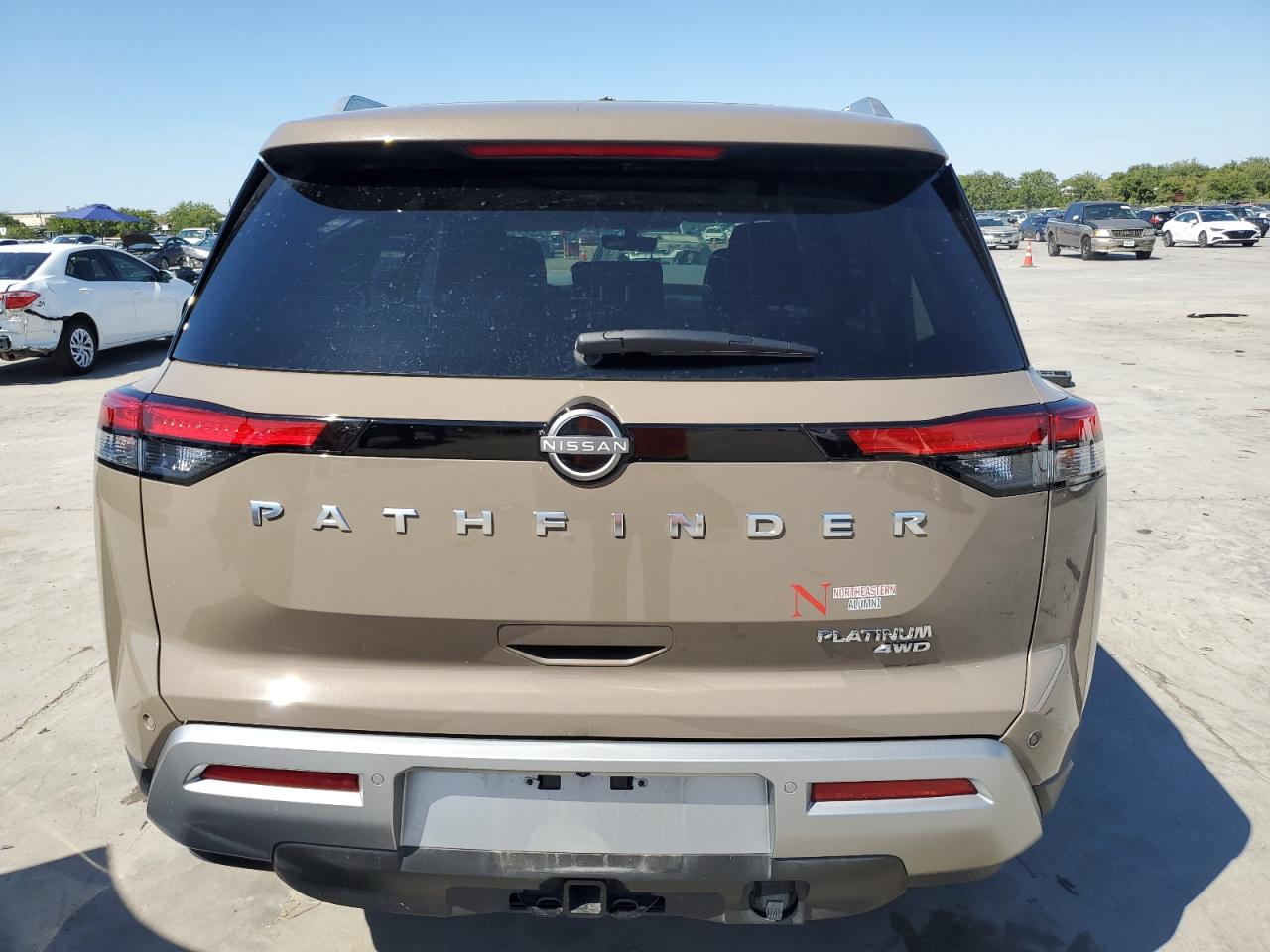 2023 NISSAN PATHFINDER PLATINUM VIN:5N1DR3DJ5PC203689