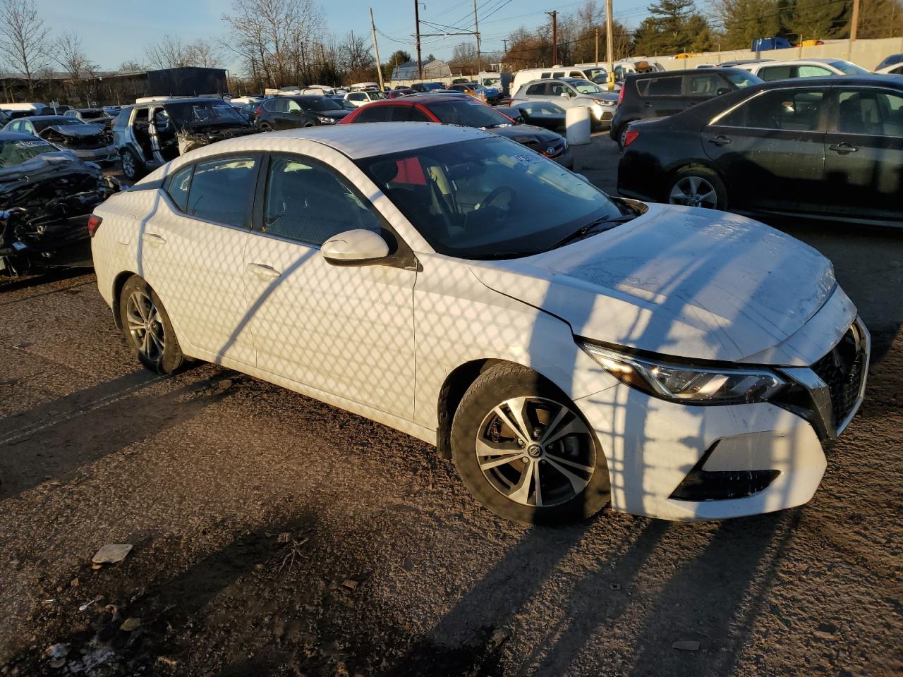 2022 NISSAN SENTRA SV VIN:3N1AB8CV5NY205706