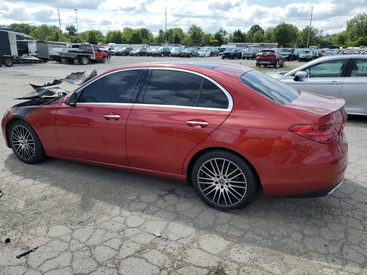 2022 MERCEDES-BENZ C 300 4MATIC VIN:W1KAF4HB0NR034710