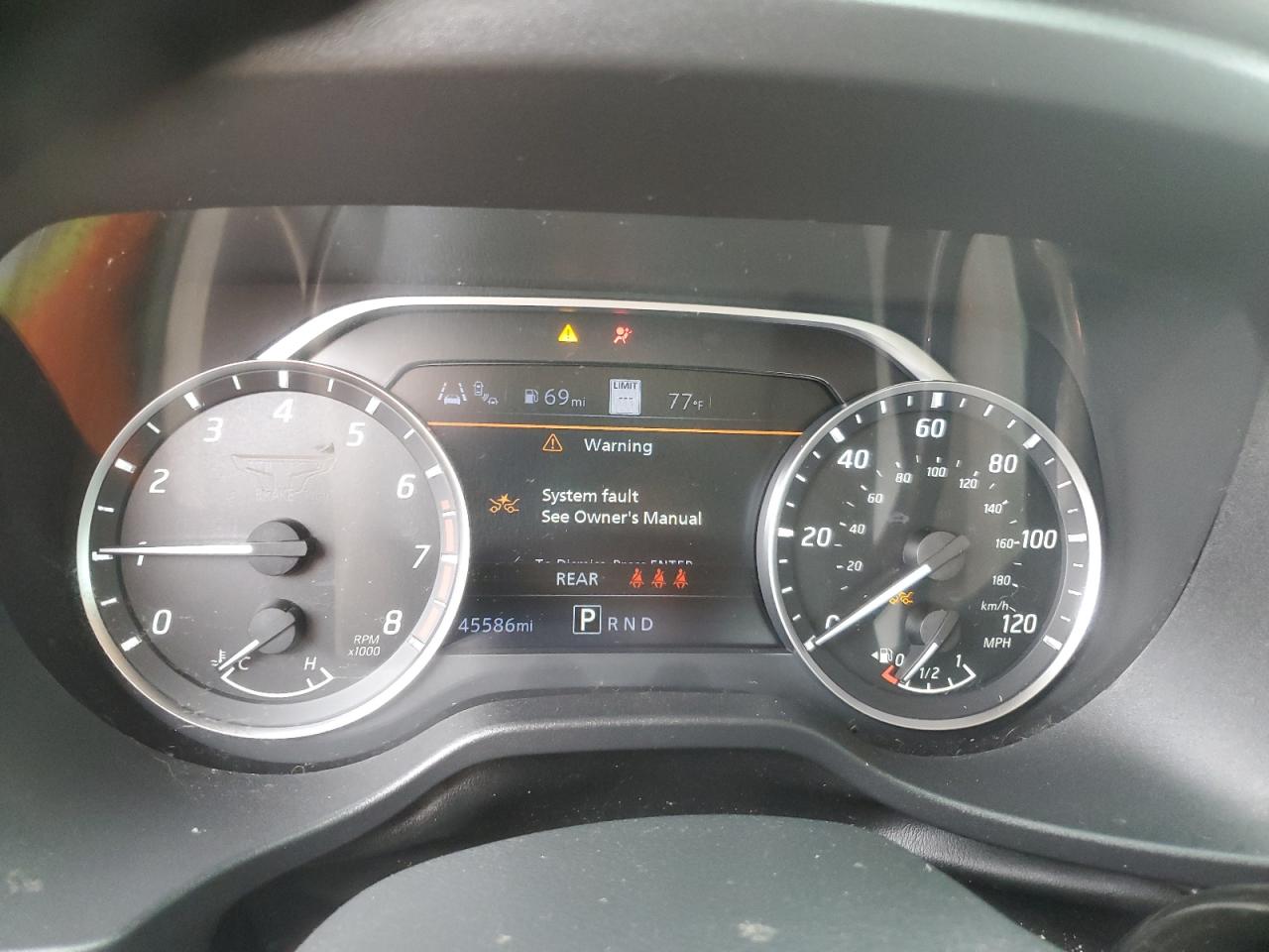2022 NISSAN TITAN SV VIN:1N6AA1EF1NN101656