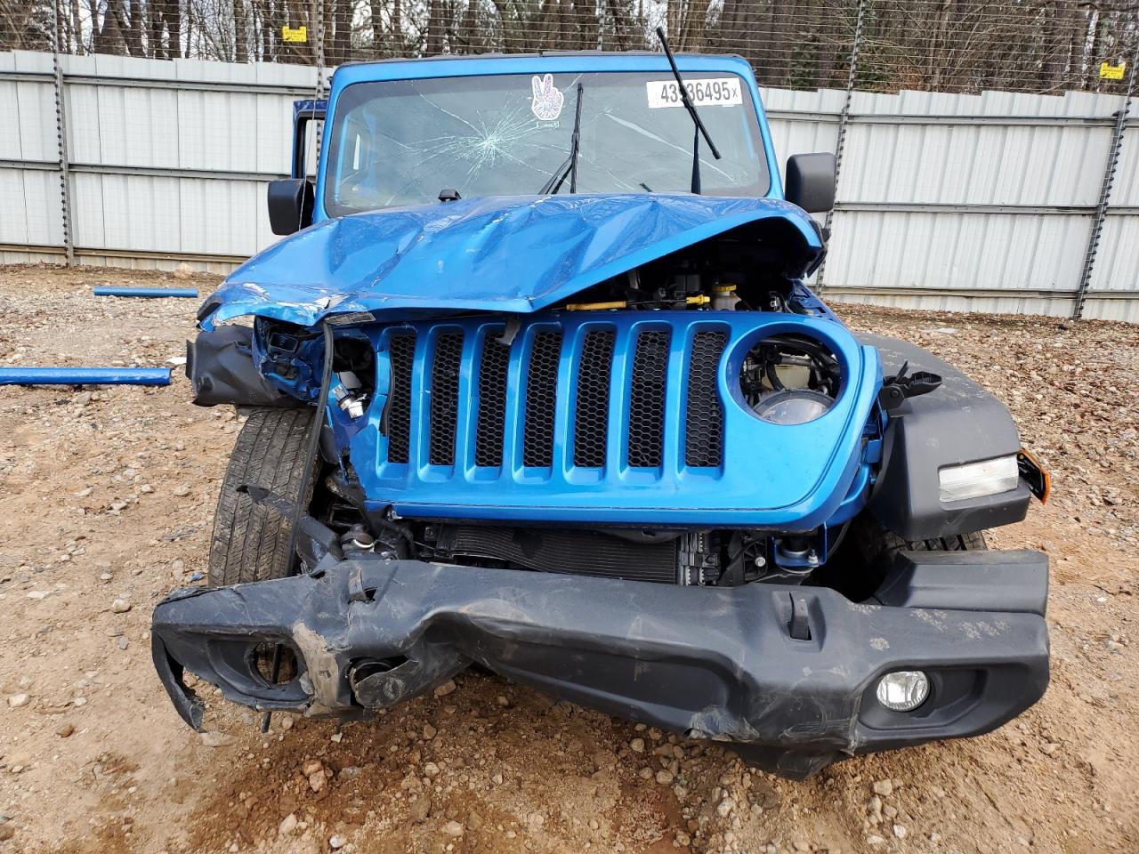 2022 JEEP WRANGLER UNLIMITED SPORT VIN:1C4HJXDN6NW232539