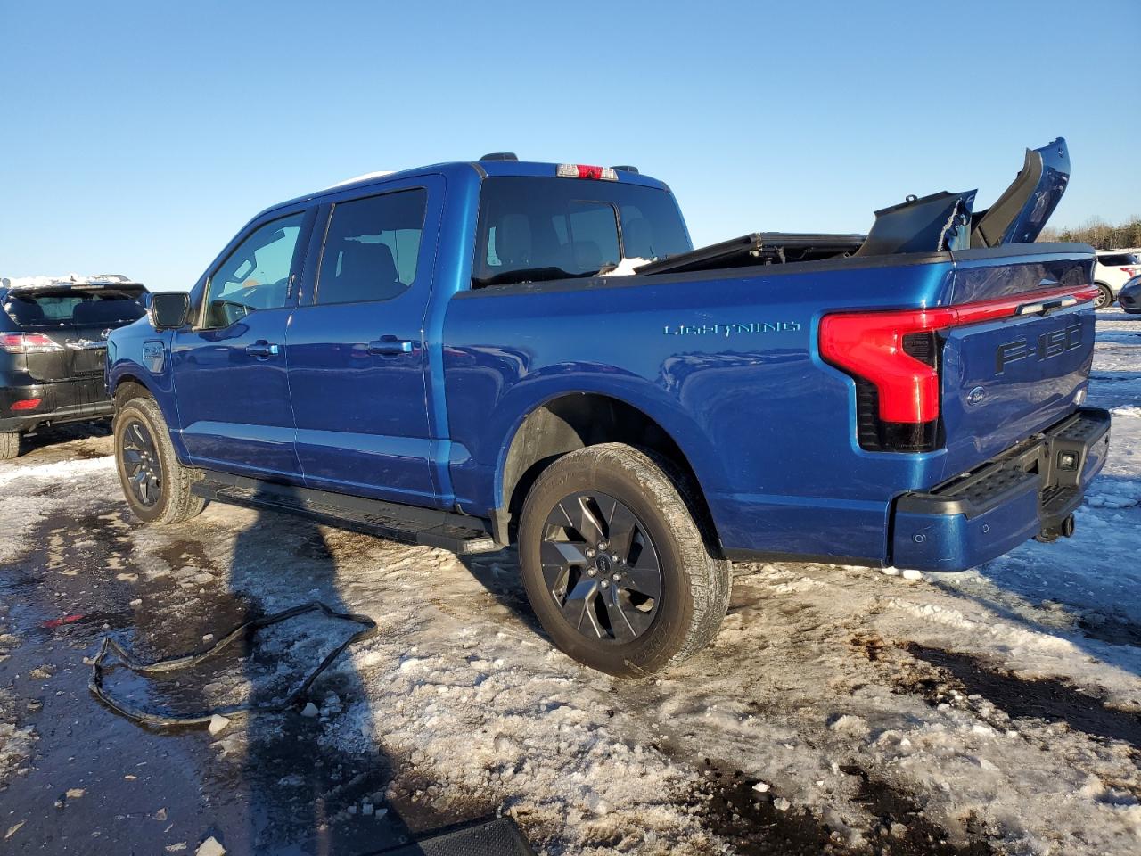 2022 FORD F150 LIGHTNING PRO VIN:1FT6W1EV4NWG13438