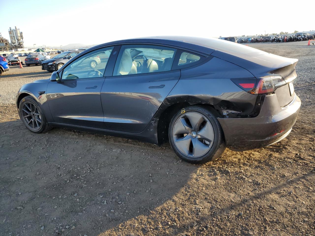 2022 TESLA MODEL 3  VIN:5YJ3E1EB5NF361750
