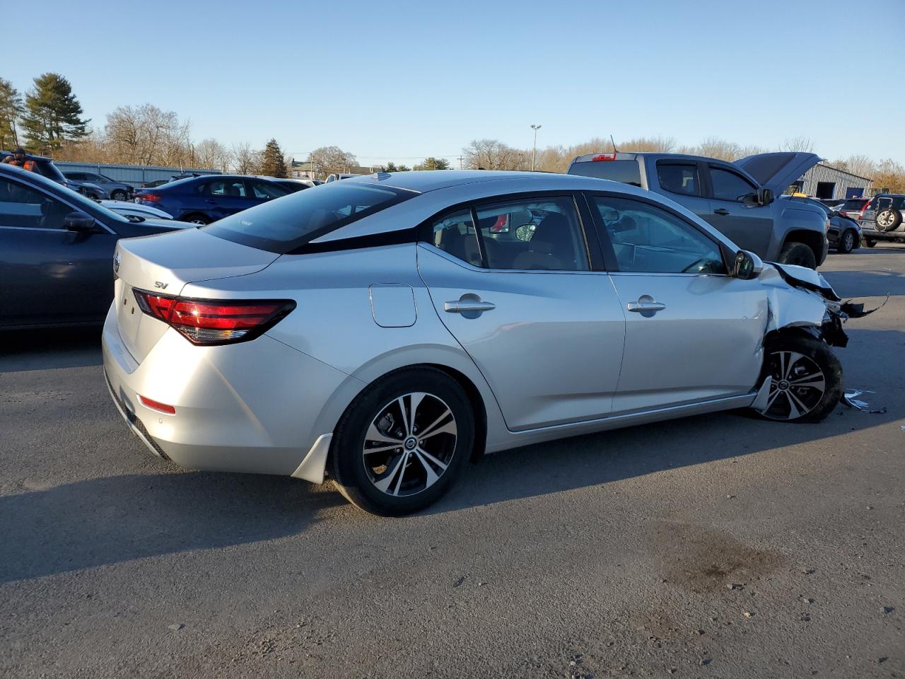 2022 NISSAN SENTRA SV VIN:3N1AB8CV5NY306728
