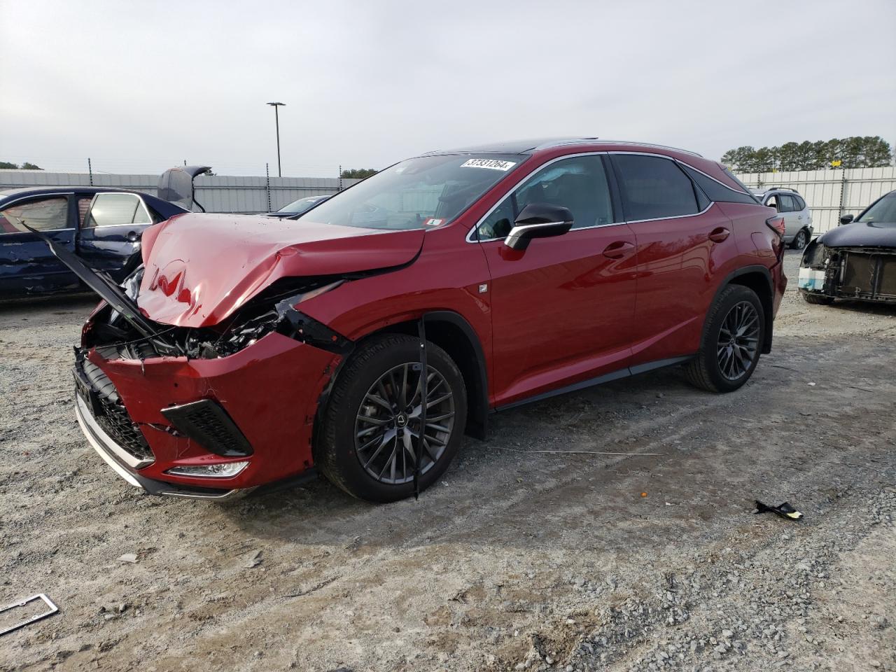 2022 LEXUS RX 350 F-SPORT VIN:2T2YZMDA1NC366075