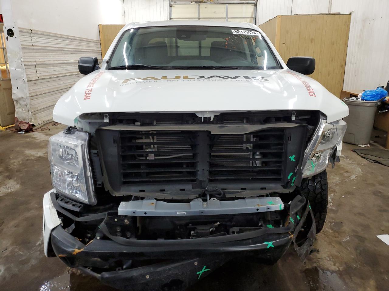2022 NISSAN TITAN S VIN:1N6AA1EC5NN107160