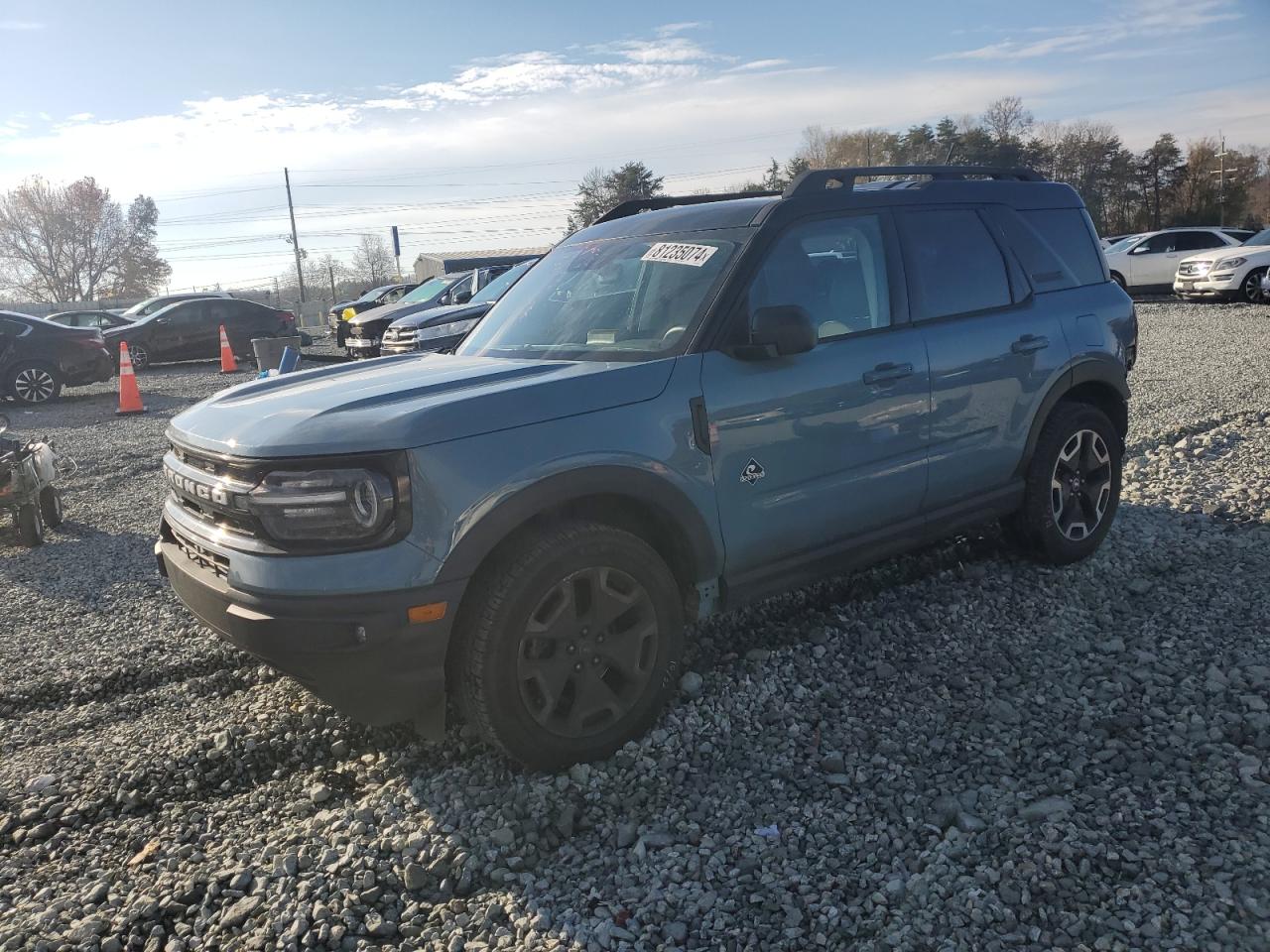 2022 FORD BRONCO SPORT OUTER BANKS VIN:3FMCR9C67NRD52535