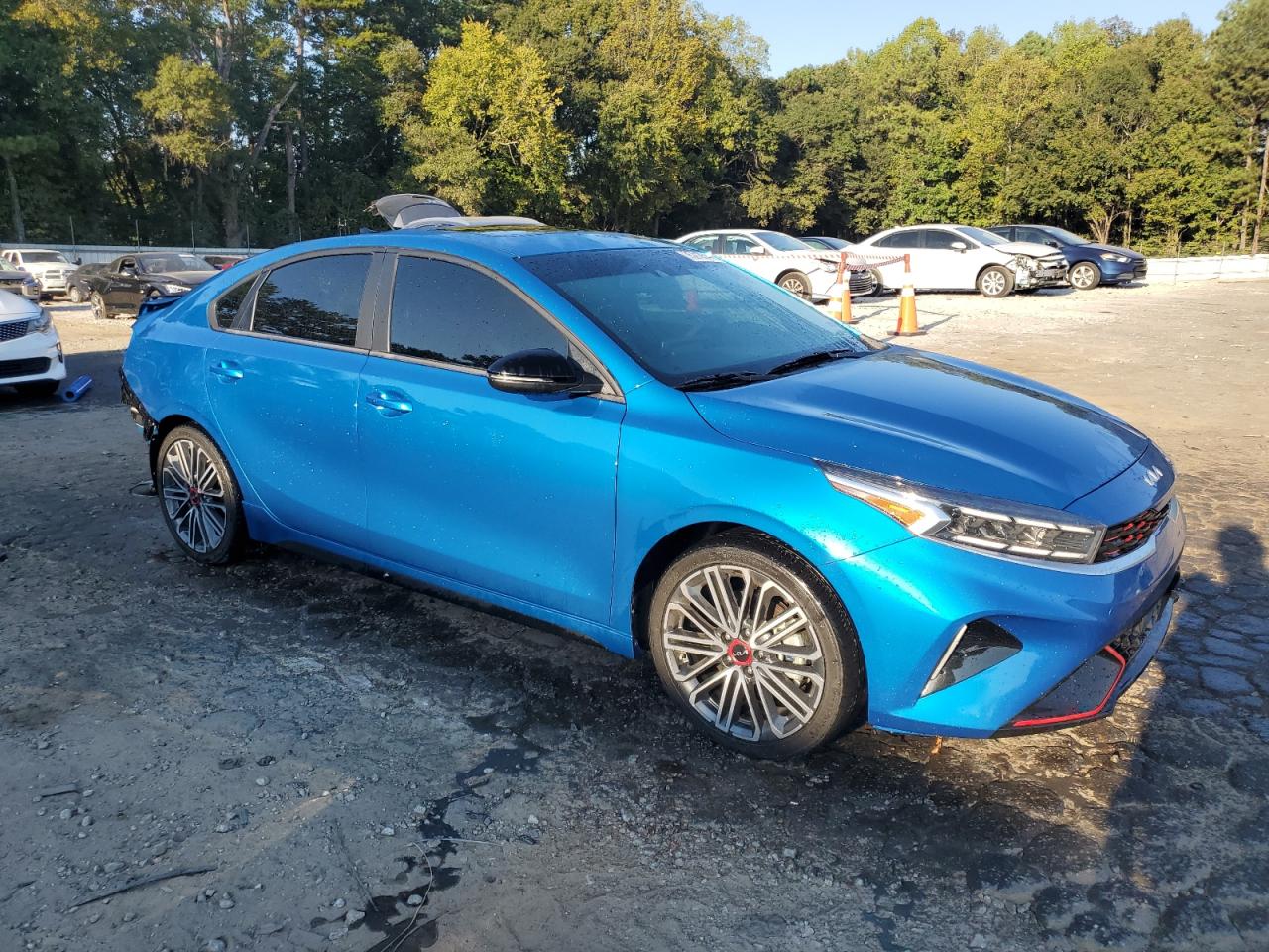 2022 KIA FORTE GT VIN:3KPF44AC3NE446205