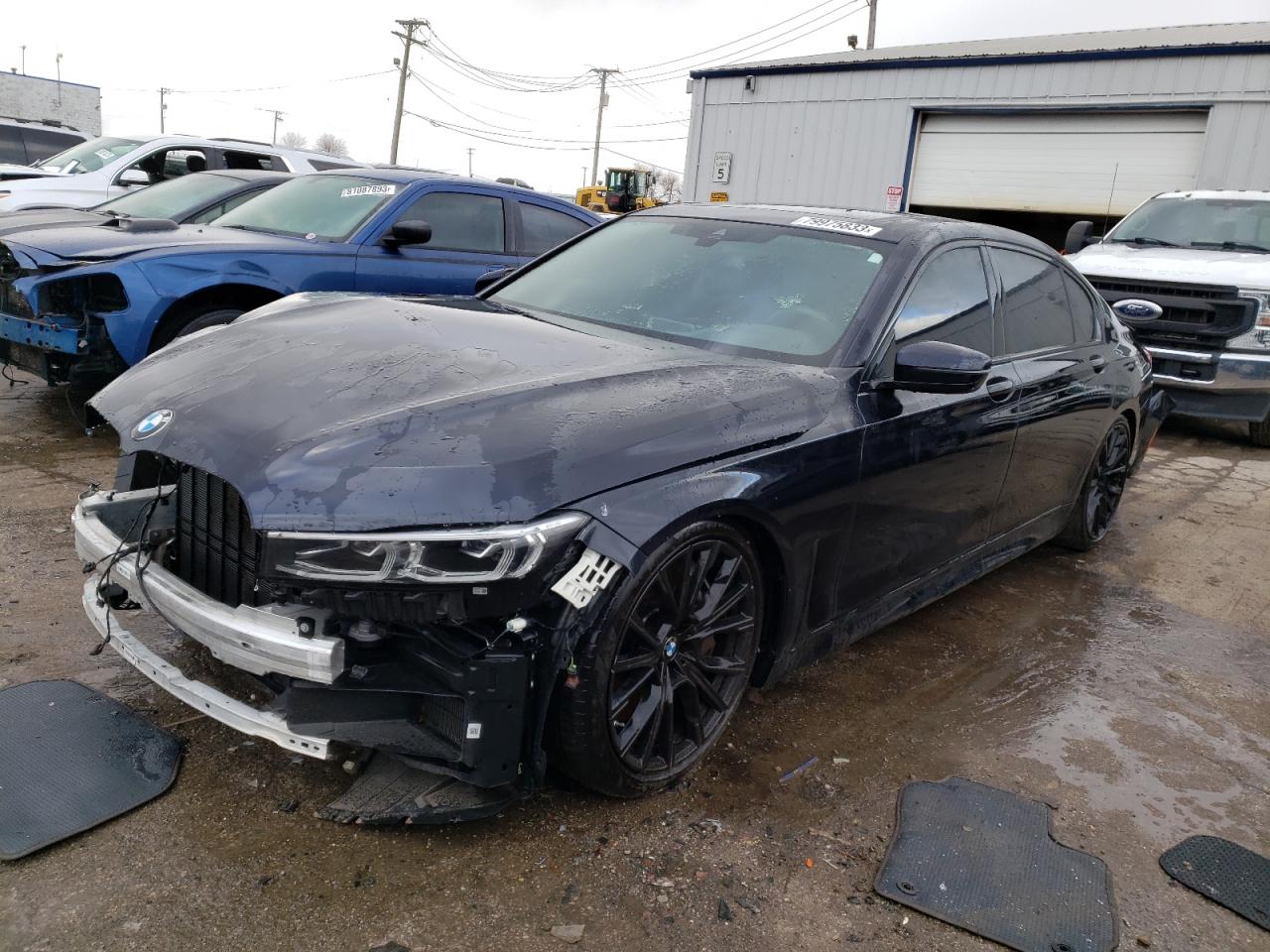 2022 BMW 750 XI VIN:WBA7U2C02NCJ43965